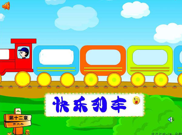 中班音乐《快乐列车》PPT课件