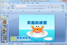 大班科学《有趣的螃蟹》PPT课件下载