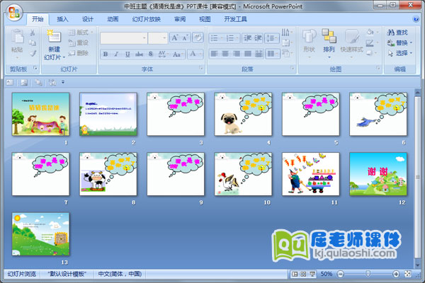 中班主题《猜猜我是谁》PPT课件
