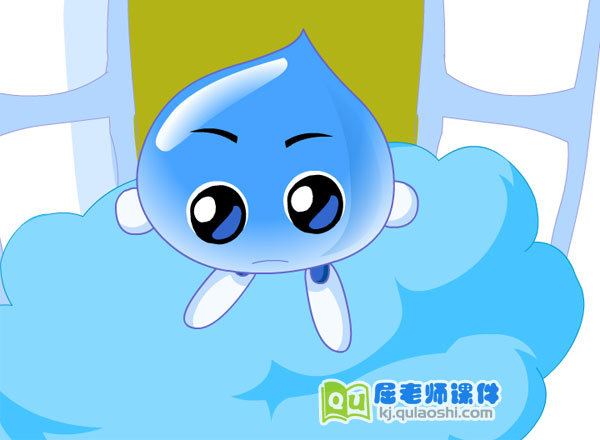 大班科学故事《小雨点旅行记》FLASH动画课件3