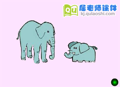 幼儿园托班数学《认一认、比一比》FLASH课件