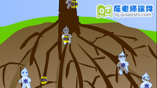 大班科学《小水滴旅行记》FLASH动画课件4