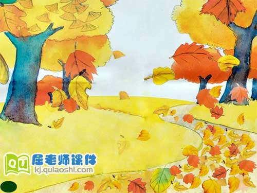 小班语言《会响的小路》FLASH动画课件1