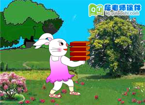 中班语言课件《造房子》FLASH动画课件4