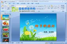 大班科学课件《种子的旅行》PPT课件