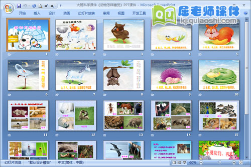 大班科学课件《动物怎样睡觉》PPT课件2