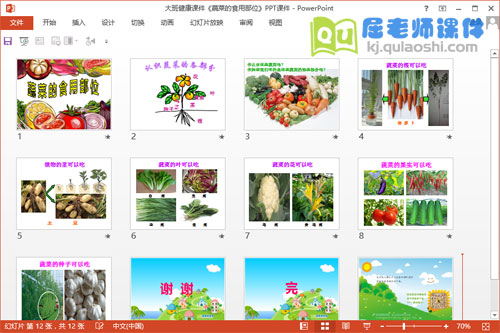 大班健康课件《蔬菜的食用部位》PPT课件2