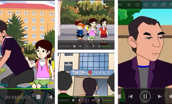 不跟陌生人走动画视频