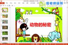 大班科学课件《动物的秘密》PPT课件下载