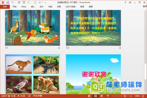 中班科学课件《有趣的尾巴》PPT课件教案视频图片4