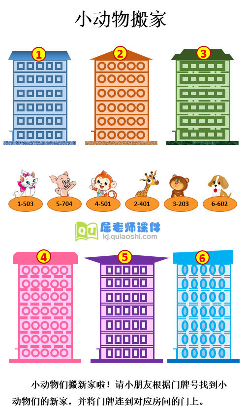 大班数学课件《认识10以内的序数》操作材料打印