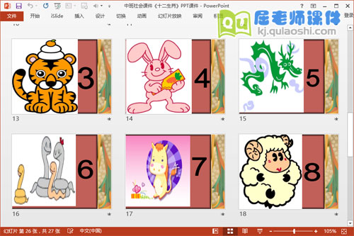中班社会课件《十二生肖》PPT课件4