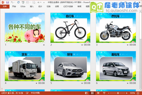 中班社会课件《各种不同的车》PPT课件2