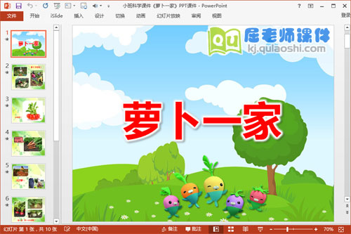 小班科学课件《萝卜一家》PPT课件