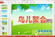 中班数学课件《鸟儿聚会》PPT课件教案音频图片