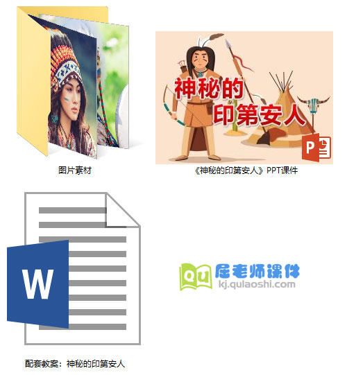 《神秘的印第安人》PPT课件教案图片