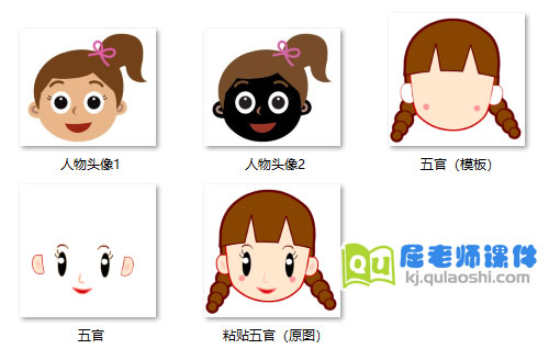 《我的五官》PPT课件教案学具图片2