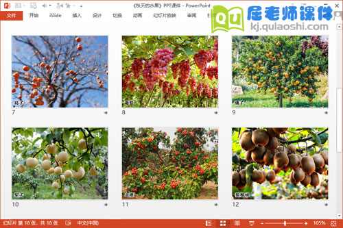 小班科学课件《秋天的水果》PPT课件教案3