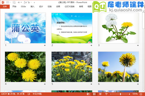 小班美术课件《蒲公英》PPT课件教案2