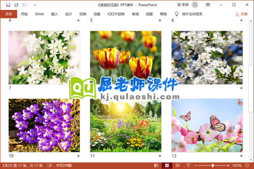 大班美术课件《美丽的花园》PPT课件教案3