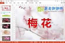 大班语言古诗课件《梅花》PPT课件教案音乐