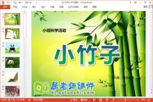 小班科学课件《小竹子》PPT课件教案下载