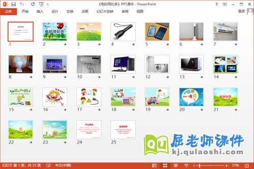 中班安全课件《电的用处多》PPT课件教案2