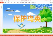 中班社会课件《保护鸟类》教案PPT课件下载