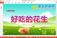 小班科学课件《好吃的花生》教案PPT课件下载