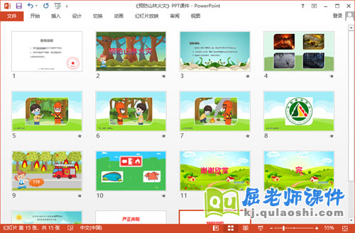 大班安全课件《预防山林火灾》教案视频图片PPT课件2