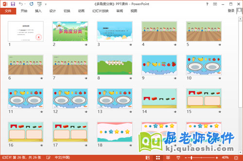 大班数学课件《多角度分类》教案图片PPT课件2