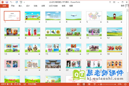中班社会课件《认识少数民族》教案音乐PPT课件