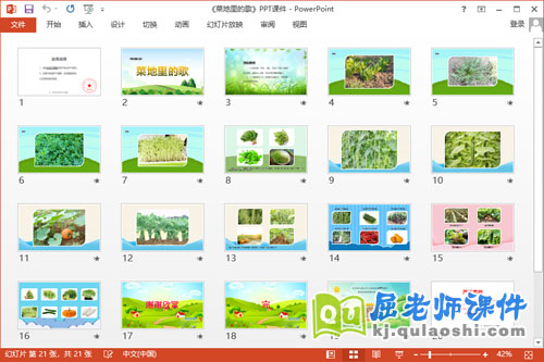 大班科学课件《菜地里的歌》教案PPT课件2