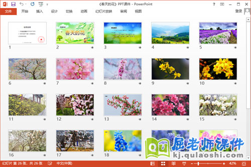 大班科学课件《春天的花》教案PPT课件2