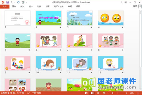 小班健康课件《高兴和生气的时候》教案PPT课件2