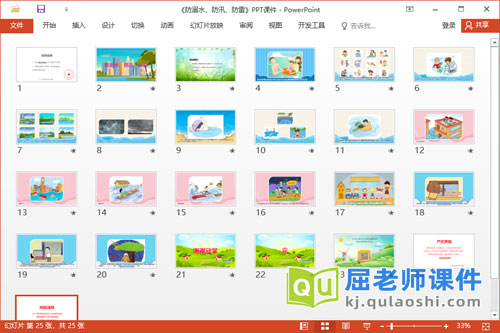 大班安全课件《防溺水、防汛、防雷》教案PPT课件2