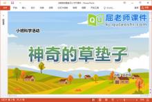 小班科学课件《神奇的草垫子》教案PPT课件下载