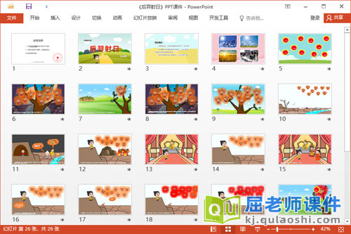 大班语言故事课件《后羿射日》教案PPT课件2