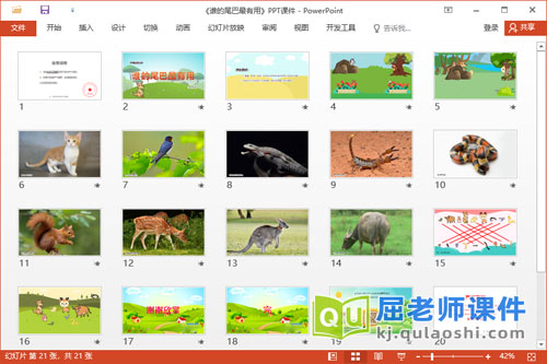 中班科学课件《谁的尾巴最有用》教案图片2