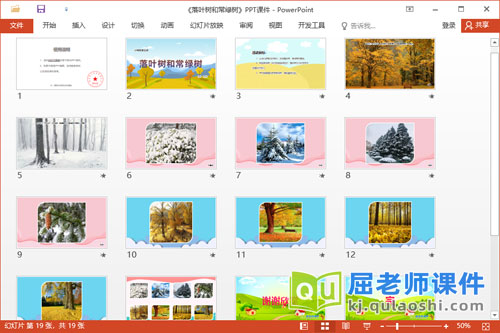 小班科学课件《落叶树和常绿树》PPT课件2