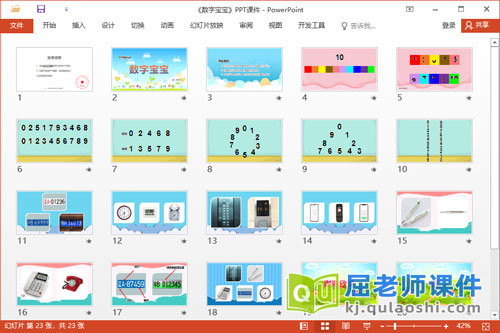 中班数学活动课件《数字宝宝》PPT课件2
