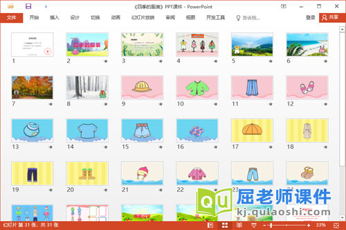 大班科学课件《四季的服装》教案PPT课件图片2