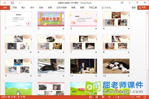 小班科学课件《猫咪大发现》教案音效PPT课件2