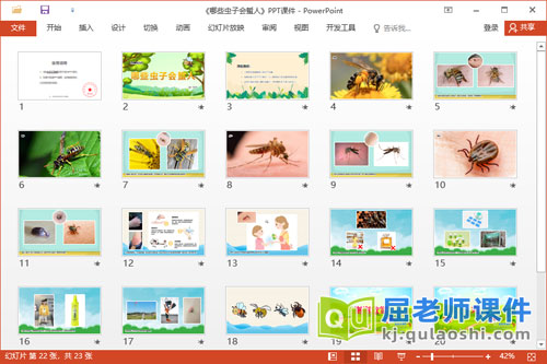 中班安全课件《哪些虫子会蜇人》教案PPT课件2