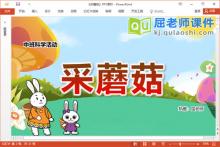 中班科学课件《采蘑菇》教案图片PPT课件下载