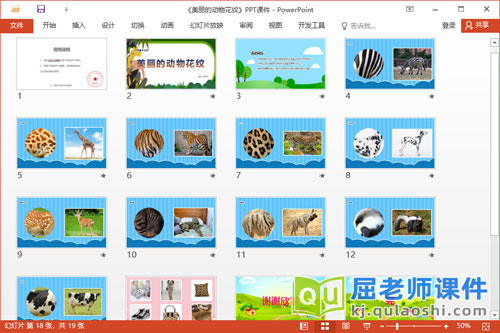 中班美术课件《美丽的动物花纹》教案PPT课件2