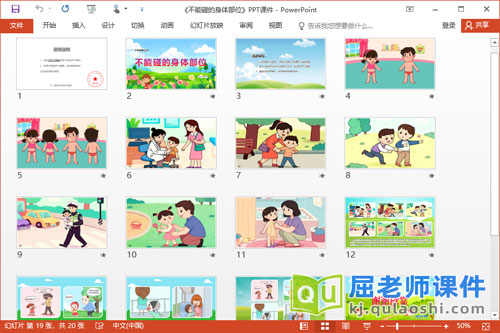 大班健康课件《不能碰的身体部位》PPT课件教案2